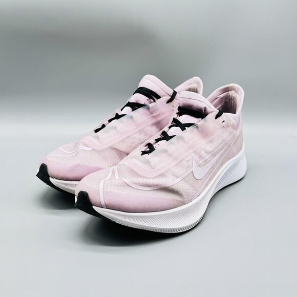 Nike Shoes Womens 8.5 Pink Zoom Fly SP Translucent Running Trainer Sneakers - Picture 4 of 11